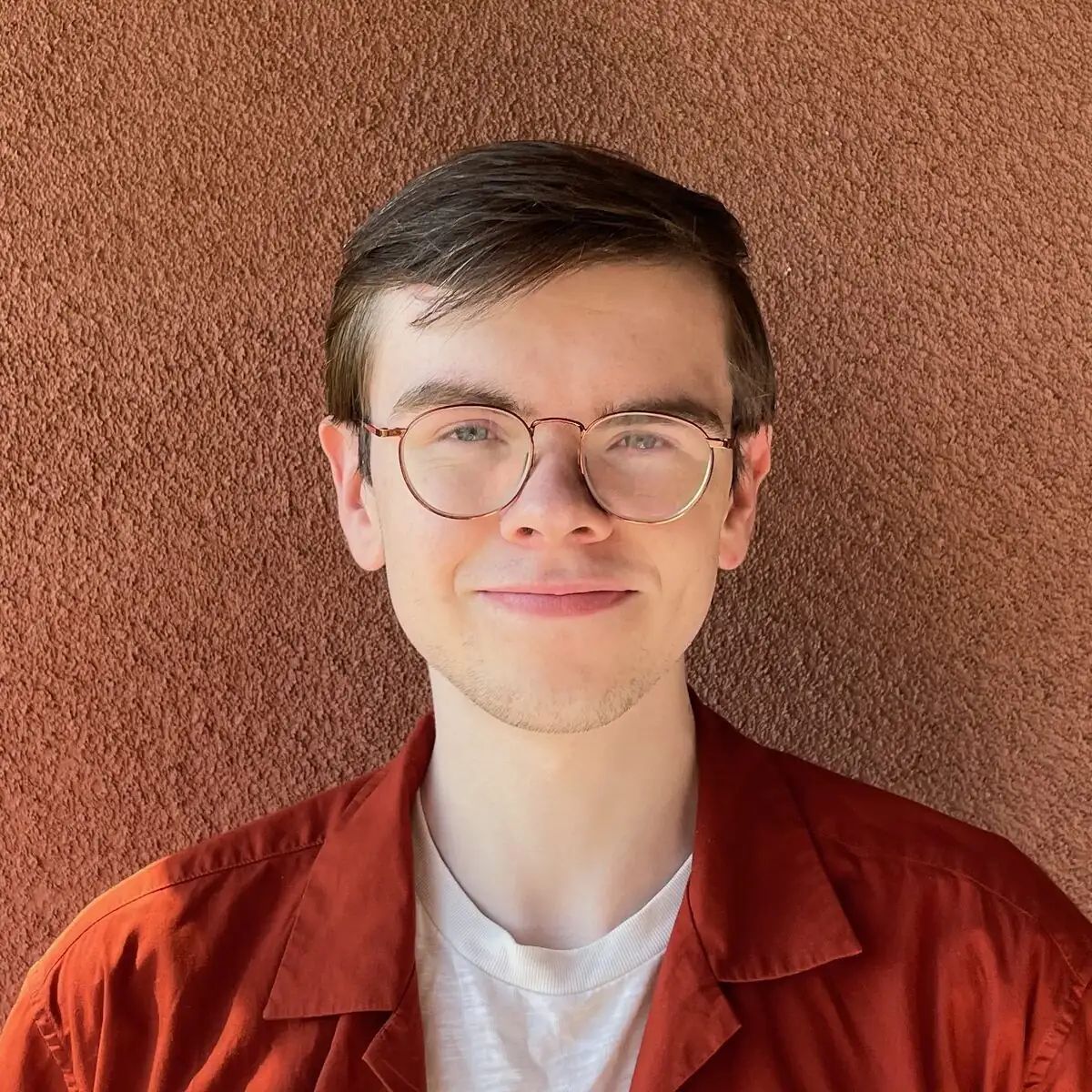 A portrait photo of Drew Edgar